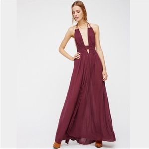 Free People Look Into the Sun Maxi dress. Size S